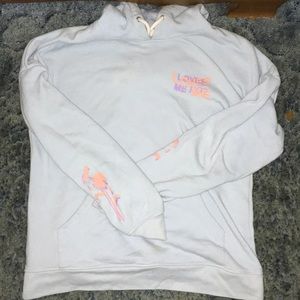 Love me/ love me not sweatshirt